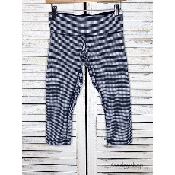 lululemon athletica Pants - lululemon athletica | Wunder Under Crop Inkwell